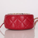 Chanel 2020 Lambskin Lucky Charms Round Crossbody