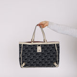 Gucci Denim Navy Abbey D-Ring Tote