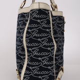 Gucci Denim Navy Abbey D-Ring Tote