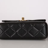 Rare Chanel 1992 Lambskin Mini Kelly 24K GP