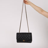 Rare Chanel 1996 Caviar Medium Diana Bag