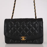 Rare Chanel 1996 Caviar Medium Diana Bag