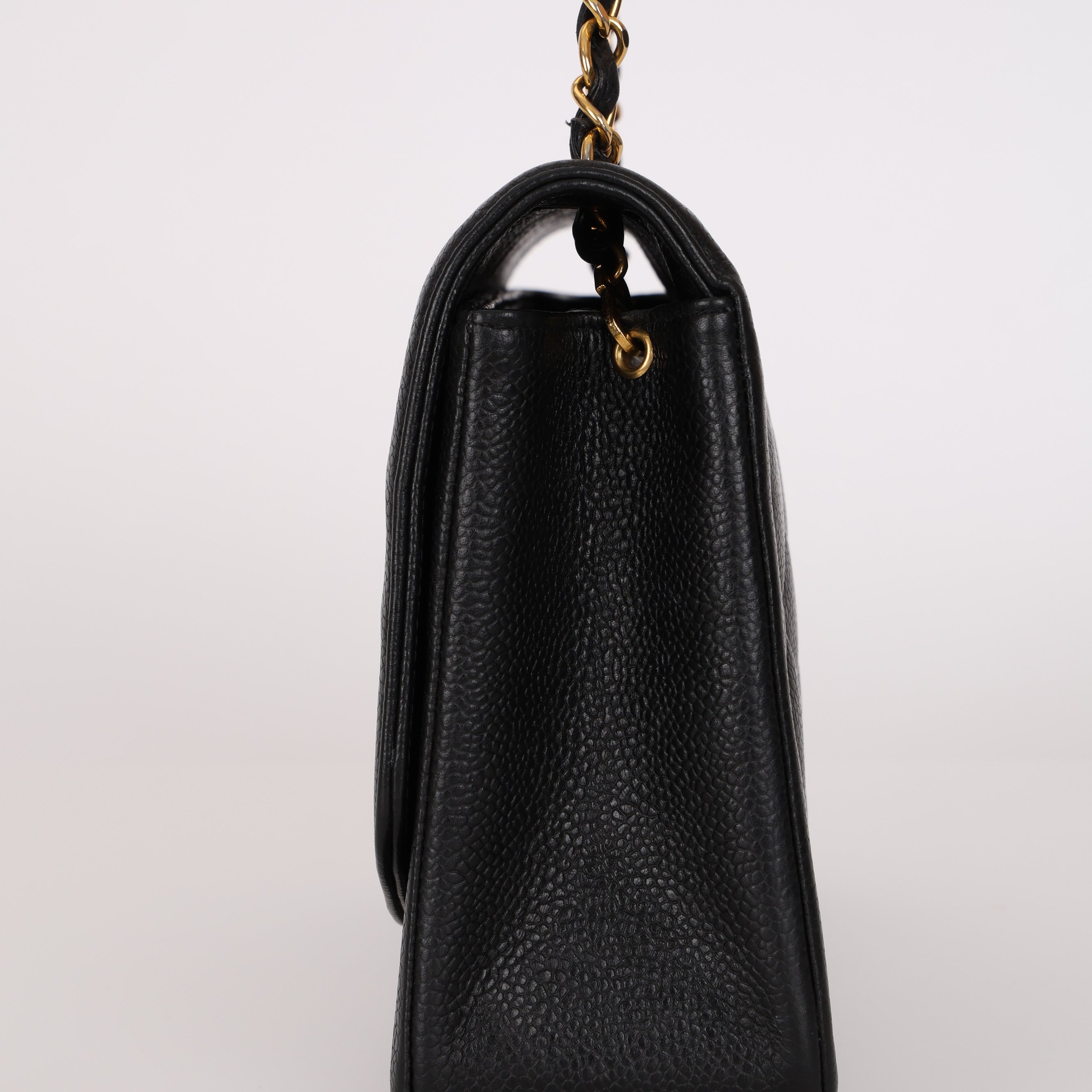 Rare Chanel 1996 Caviar Medium Diana Bag