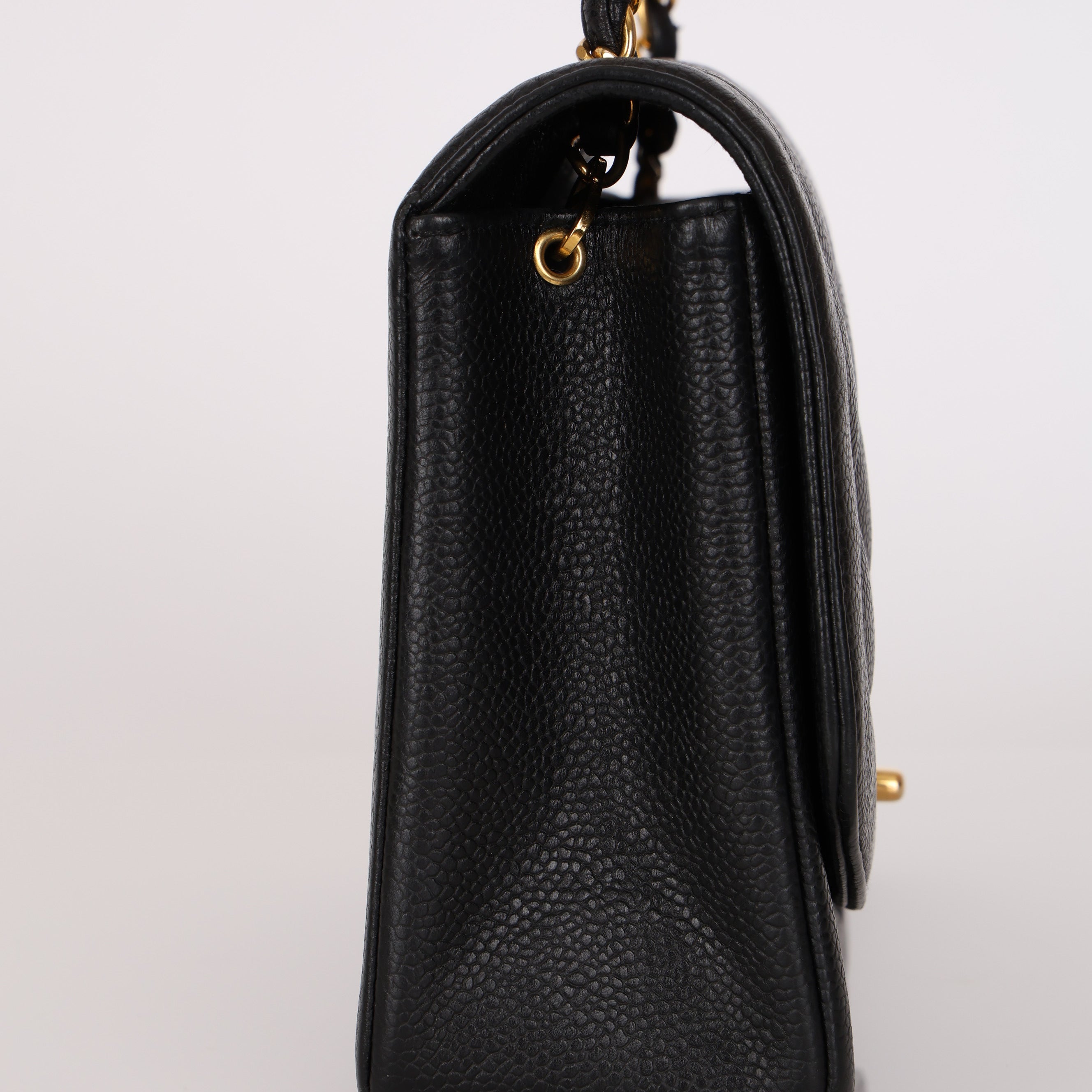 Rare Chanel 1996 Caviar Medium Diana Bag
