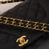 Rare Chanel 1996 Caviar Medium Diana Bag