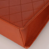 Chanel 1997 Burnt Sienna Caviar Turnlock Kelly 24K GP