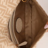 Fendi Wool Zucca Selleria Baguette