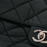 Chanel 2014 Forest Green Aged Calfskin Medium New Portobello Flap