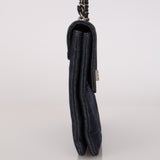 Chanel 2001 Denim Chocolate Bar Reissue Shoulder Bag