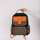 Fendi Zucca Explorer Multibag Baguette Backpack