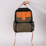Fendi Zucca Explorer Multibag Baguette Backpack