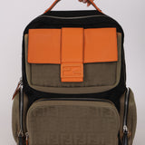Fendi Zucca Explorer Multibag Baguette Backpack