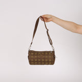 Chanel 2003 Taupe Barrel Bag