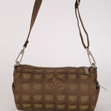 Chanel 2003 Taupe Barrel Bag