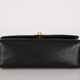 Ultra-Rare Chanel 1995 Caviar Small Diana Bag 24K GP