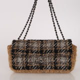 Chanel 2005 Tweed East West Flap Bag