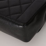 Ultra-Rare Chanel 1995 Caviar Small Diana Bag 24K GP