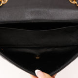 Ultra-Rare Chanel 1995 Caviar Small Diana Bag 24K GP
