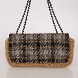 Chanel 2005 Tweed East West Flap Bag