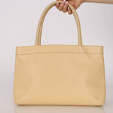 Chanel 2005 Light Butter Yellow Caviar Timeless Tote 24K GP