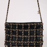 Chanel 2020 Chained Caged Shoulder Bag