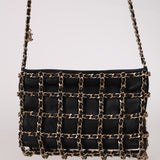 Chanel 2020 Chained Caged Shoulder Bag