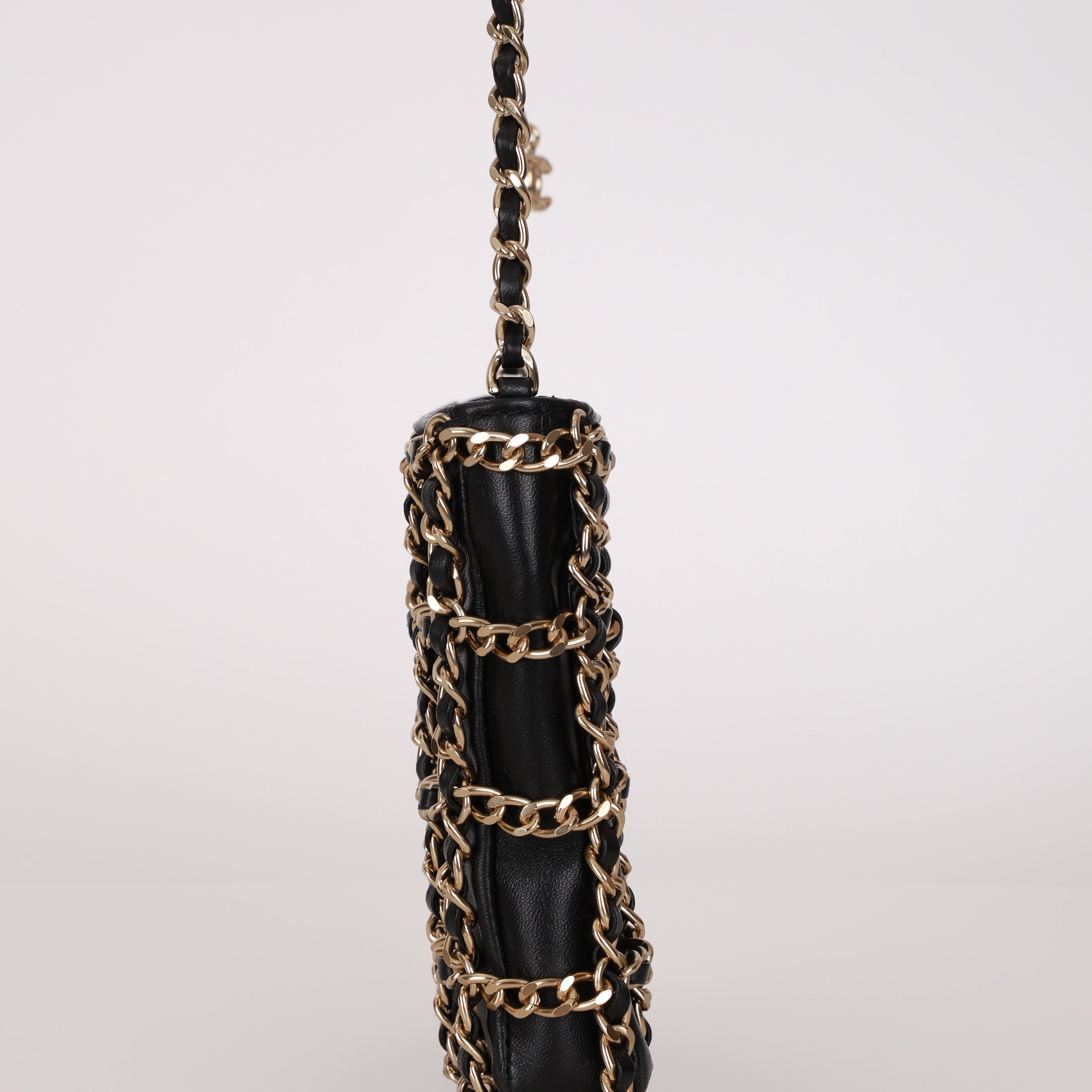 Chanel 2020 Chained Caged Shoulder Bag