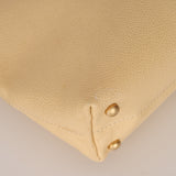 Chanel 2005 Light Butter Yellow Caviar Timeless Tote 24K GP