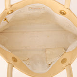 Chanel 2005 Light Butter Yellow Caviar Timeless Tote 24K GP