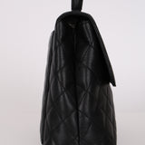Chanel 1996 Caviar Jumbo Turnlock Kelly 24K GP