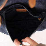 Dior 2001 Vintage Denim Saddle Bag