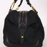 Gucci Black Monogram Canvas Joy Boston Bag