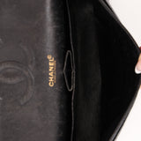 Chanel 2003 Caviar Medium Double Flap 24K GP