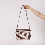 Limited Edtion Loewe Small Rugby Striped Puzzle Bag