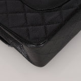 Chanel 2003 Caviar Medium Double Flap 24K GP