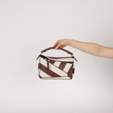 Limited Edtion Loewe Small Rugby Striped Puzzle Bag