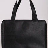 Chanel 1997 Caviar CC Turnlock Pocket Briefcase 24K GP
