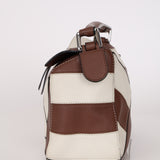 Limited Edtion Loewe Small Rugby Striped Puzzle Bag