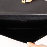 Chanel 1997 Caviar CC Turnlock Pocket Briefcase 24K GP
