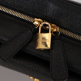 Chanel 1997 Caviar CC Turnlock Pocket Briefcase 24K GP