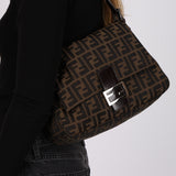 Fendi Zucca Mamma Forever Baguette