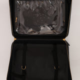 Chanel 1997 Caviar CC Turnlock Pocket Briefcase 24K GP