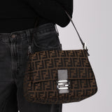 Fendi Zucca Mamma Forever Baguette