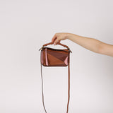 Loewe Tricolor Pink Mini Puzzle Bag