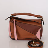 Loewe Tricolor Pink Mini Puzzle Bag