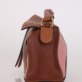 Loewe Tricolor Pink Mini Puzzle Bag