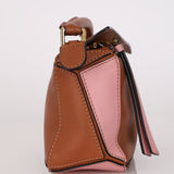 Loewe Tricolor Pink Mini Puzzle Bag