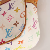 Limited Edition Louis Vuitton x Takashi Murakami White Sologne Crossbody