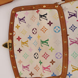 Limited Edition Louis Vuitton x Takashi Murakami White Sologne Crossbody