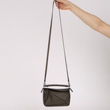 Loewe Mini Khaki Green Puzzle Bag